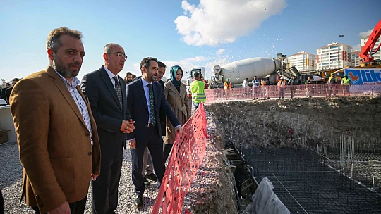 MERAM GÖDENE EVLERİ'NİN TEMELİ ATILDI