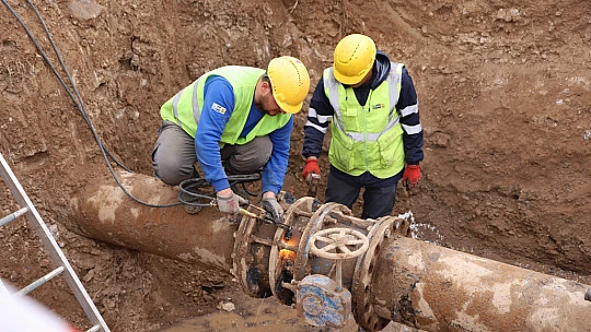 Konya'da 402 kilometre yeni su şebekesi yapıldı