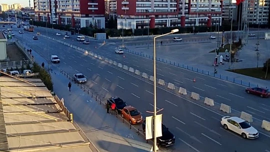 Konya'da bu yola dönüş kapatıldı