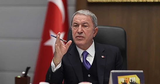 Hulusi Akar videokonferans toplantısı gerçekleştirdi